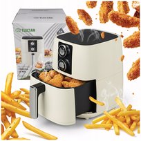 Frytkownica Beztłuszczowa Air Fryer Xxl 5.2L 1500W Duża Misa 5 Programów