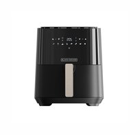 Frytkownica beztłuszczowa airfryer Black+Decker BXAF5000E czarny / 8 programów/ 1450W / 5L / 80-200℃ Black + Decker