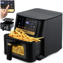 Frytkownica beztłuszczowa Berdsen BD-655 Air Fryer 6,5l 1700W czarny 365501 Berdsen