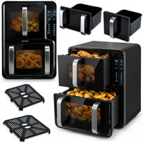 Frytkownica beztłuszczowa Berdsen BD-664 dwukomorowa pionowa 12L Air Fryer 2800W Berdsen