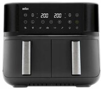 Frytkownica beztłuszczowa BRAUN Air Fryer TwinCook 3 TD 3030 Czarny Braun