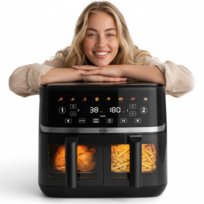 Frytkownica beztłuszczowa DeKRAFT AF6001-MAX Air Fryer 10,2L 2 komory 1700W