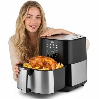 Frytkownica beztłuszczowa Dekraft AF7902-PRO – Air Fryer 9,1 L, 1800 W, 8 programów - DEKRAFT