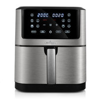 Frytkownica Beztłuszczowa Frytownica Air Fryer 8L 1800W Nieprzywierająca LEHMANN