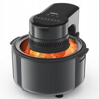 FRYTKOWNICA BEZTŁUSZCZOWA FRYTOWNICA AIR FRYER DUŻA DO PIECZENIA 1200W 5L