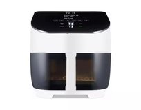 Frytkownica beztłuszczowa Instant Vortex Plus Clear Cook biała | 1700 W Instant