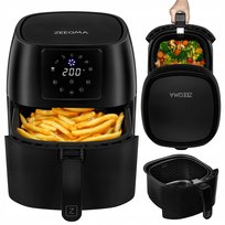 FRYTKOWNICA BEZTŁUSZCZOWA MAŁA DLA SINGLA AIR FRYER 1400W LCD TIMER 4,5L
