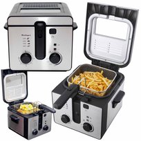 Frytkownica olejowa 1850W frytownica | czasomierz duża pojemność termostat