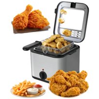 Frytkownica Tradycyjna Deep fryer Olejowa 2,5L do Frytek Ryb Mocna 1000W