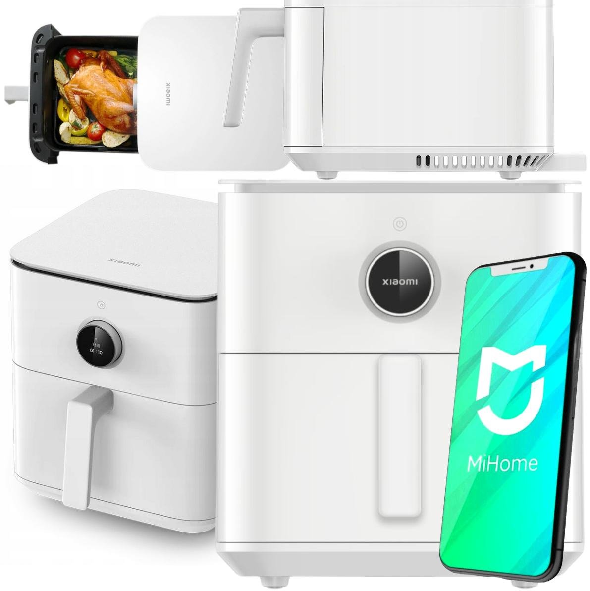 Frytkownica Xiaomi Smart Air Fryer 6.5L Biały - Inna marka