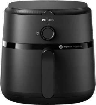 Frytownica beztłuszczowa PHILIPS NA130/00 - 6,2 l Airfryer RapidAir aplikacja przepisy 12 programów smażenie grillowanie pieczenie energooszczędna - Philips