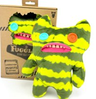 FUGGLER Pluszowy Potwór Maskotka Zielony Kosmita Pluszak Prezent