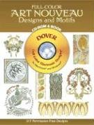 Full-Color Art Nouveau Designs and Motifs CD-ROM and Book - Dover Publications Inc., Clip Art