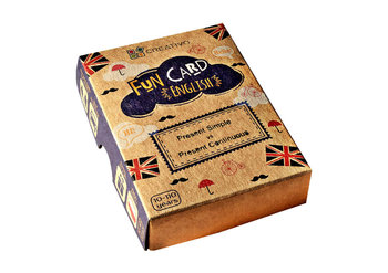 Fun Card English. Present Simple vs Present Continuous - Paweł Dwornik