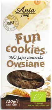 Fun Cookies Owsiane Bio Ania, 120 g - Ania