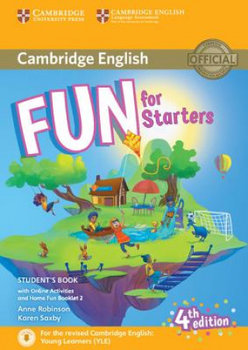 Fun for Starters Student's Book with Online Activities with Audio and Home Fun Booklet 2 - Robinson Anne, Saxby Karen