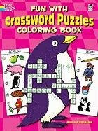Fun with Crossword Puzzles Coloring Book - Anna Pomaska