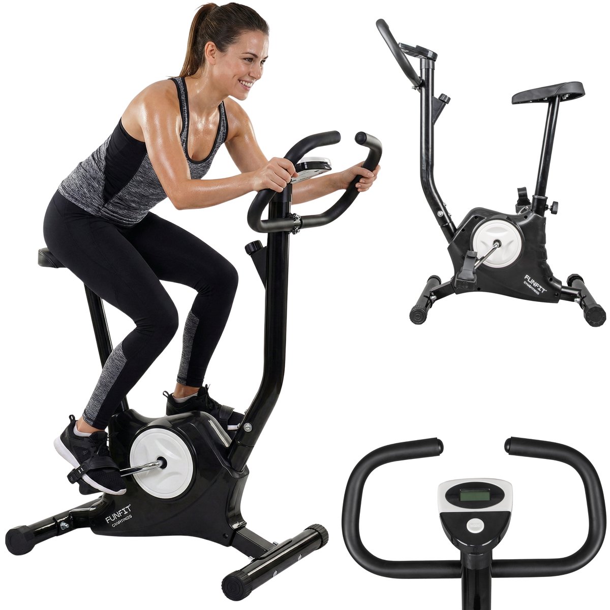 Sport Letni Rower Funfit, Rower treningowy mechaniczny, czarny - FUNFIT | Sport Sklep ...