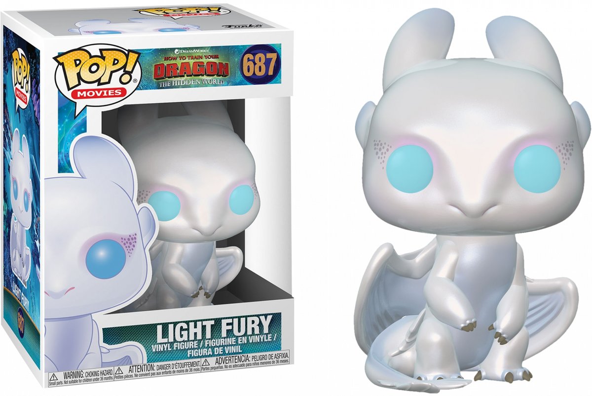 Funk, POP Movies, figurka How To Train Your Dragon 3 Light Fury