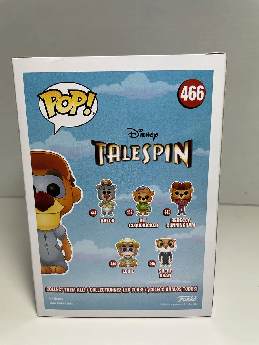 Funko 34822 Pop! Disney: Talespin - Wildcat (edycja specjalna) #466 ...