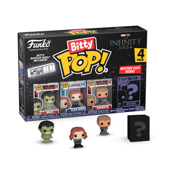 Funko Bitty POP!, figurka kolekcjonerska, Marvel, The Infinity Saga, Hulk, 4 pack - Funko POP!