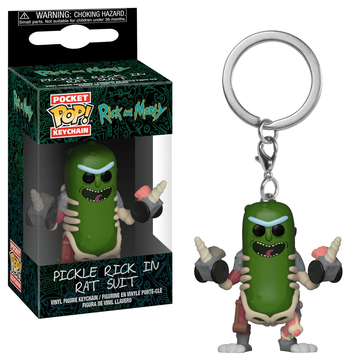 Funko, brelok Rick & Morty Pickle Rick Funko POP Sklep