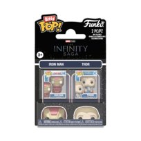 Funko, Funko Bitty POP! Multi-pack, SUPERBOHATEROWIE, Figurka Kolekcjonerska,Marvel's Infinity Saga, IM & Thor