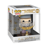 Funko, Funko POP! Deluxe, FANTASTYKA, Figurka Kolekcjonerska, Harry Potter,Dumbledore with Podium