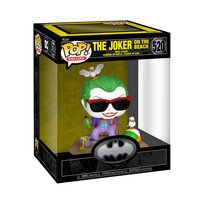 Funko, Funko POP! Deluxe, SUPERBOHATEROWIE, Figurka Kolekcjonerska, Batman (1989),The Joker(Beach)