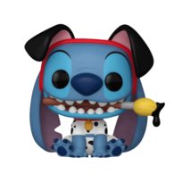 Funko, Funko POP!, KRESKÓWKI, Figurka Kolekcjonerska, Lilo and Stitch,Stitch Costume- 101 Dalmatians PONGO