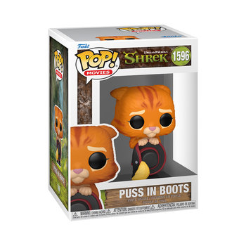 Funko, Funko POP!, KRESKÓWKI, Figurka Kolekcjonerska,Shrek Franchise, Puss in Boots - Funko POP!