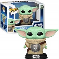 Funko, Funko POP!, SCI-FI, Figurka Kolekcjonerska, Mandalorian and Grogu, Grogu (Mudhorn Armor)