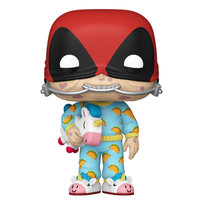 Funko, Funko POP!, SUPERBOHATEROWIE, Figurka Kolekcjonerska, Deadpool,Sleepover