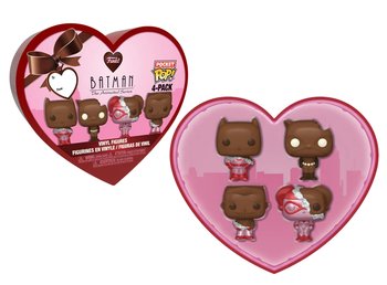 Funko Pocket POP!, figurki kolekcjonerskie, Valentine Box, Batman, 4pack - Funko POP!