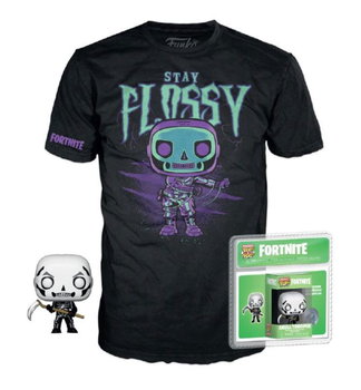 Funko Pocket Pop! & Tee, zestaw pocket box, Fortnite, Skull Trooper, XL - Funko POP!