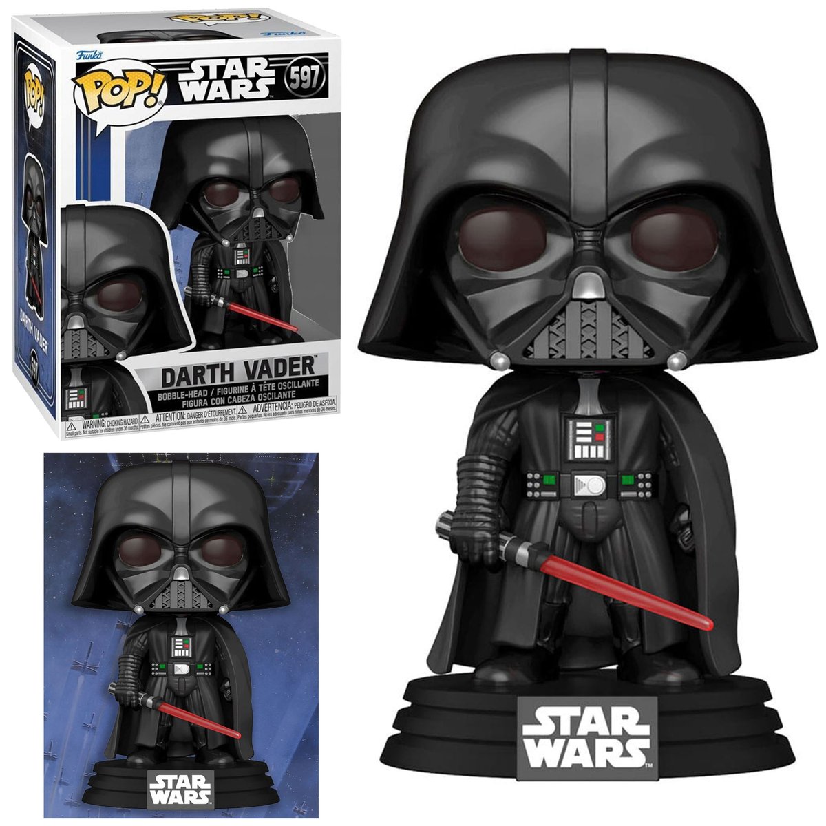 Funko Pop 597 Star Wars Figurka DARTH VADER 10cm - Disney | Sklep