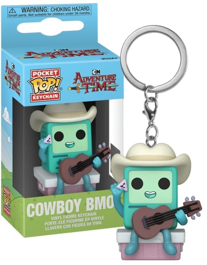 funko pop! adventure time figurka breloczek cowboy bmo with guitar