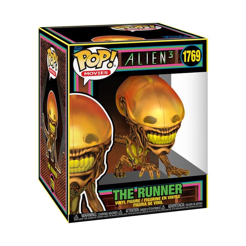 funko pop! alien 3 super sized the runner (blklt) exclusive edition 15 ...