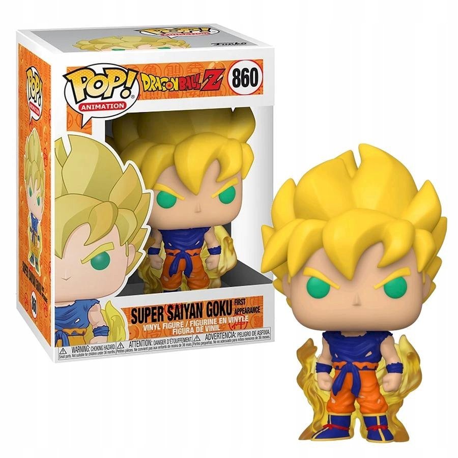 Pop Dragon Ball Z Super Saiyan 2 Goku Vinyl Figure : Amazon