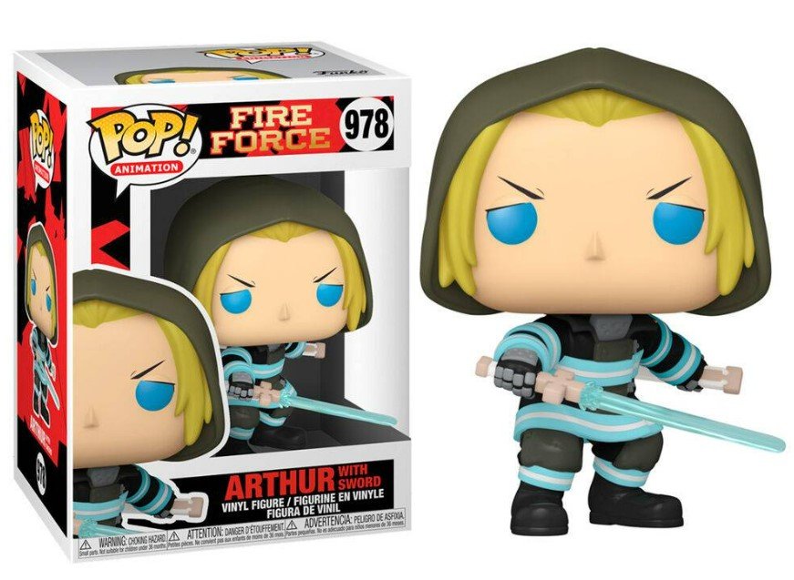 Zdjęcia - Figurka / zabawka transformująca Funko POP! Anime, figurka kolekcjonerska, Fire Force, Arthur, 978 