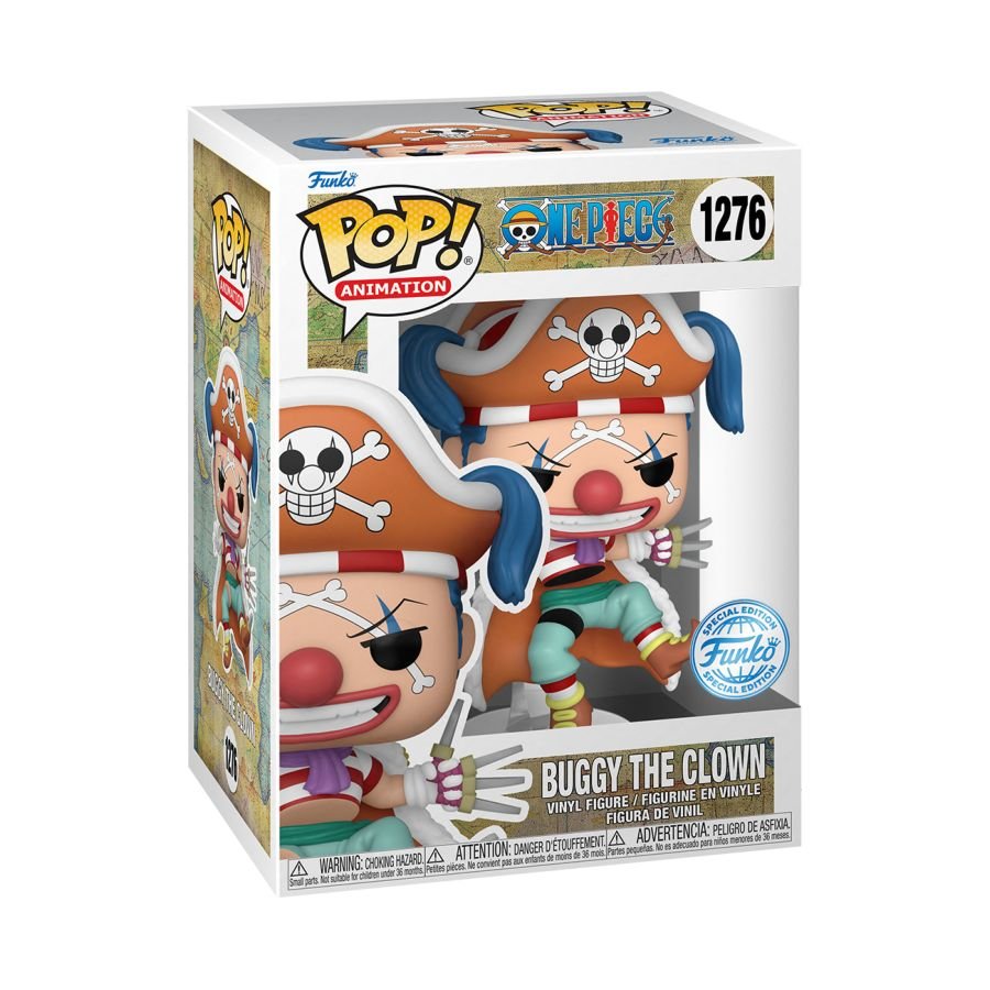 Funko POP! Anime, figurka kolekcjonerska, One Piece, Buggy
