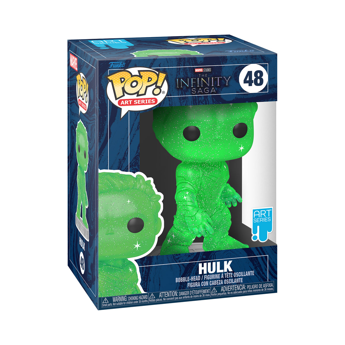 Zdjęcia - Figurka / zabawka transformująca Funko POP! Art Series, figurka kolekcjonerska, Marvel Infinity Saga, Hulk, 