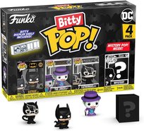 funko pop! batman 85th bitty 4 pack 2.5cm batman catwoman joker