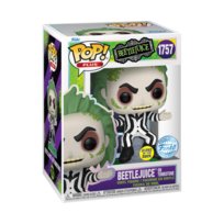 Funko POP Beetlejuice 1757 Beetlejuice on Tombstone Plus/glow Special Edition