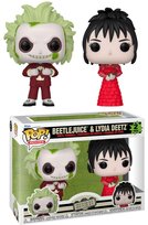 funko pop! beetlejuice 2 movies 2 pack beetlejuice & lydia deetz