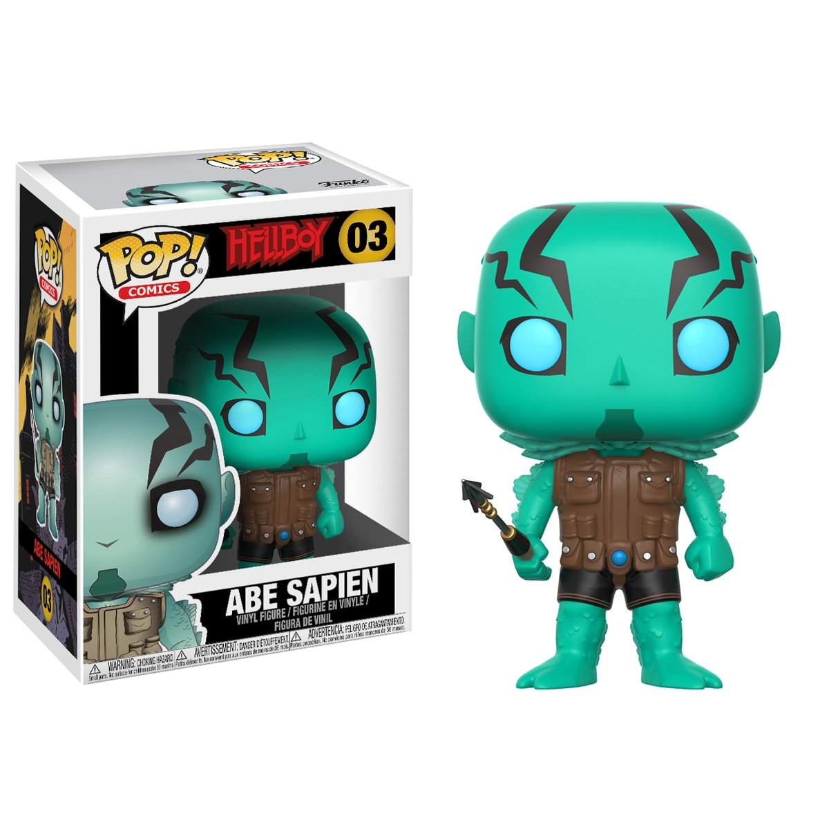 Funko POP! Comics, figurka kolekcjonerska, Hellboy, Abe Sapien, 03