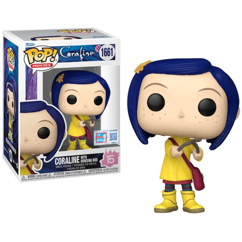 Funko Pop! Coraline - Coraline With Downsing Rod #1661 (Nycc