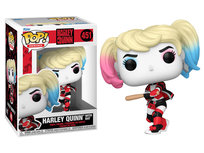 funko pop! dc comics 451 harley with bat quinn batman joker figurka
