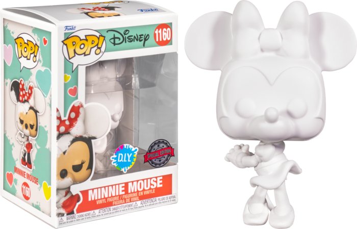 Funko POP! Disney, figurka kolekcjonerska, Minnie Mouse, DIY