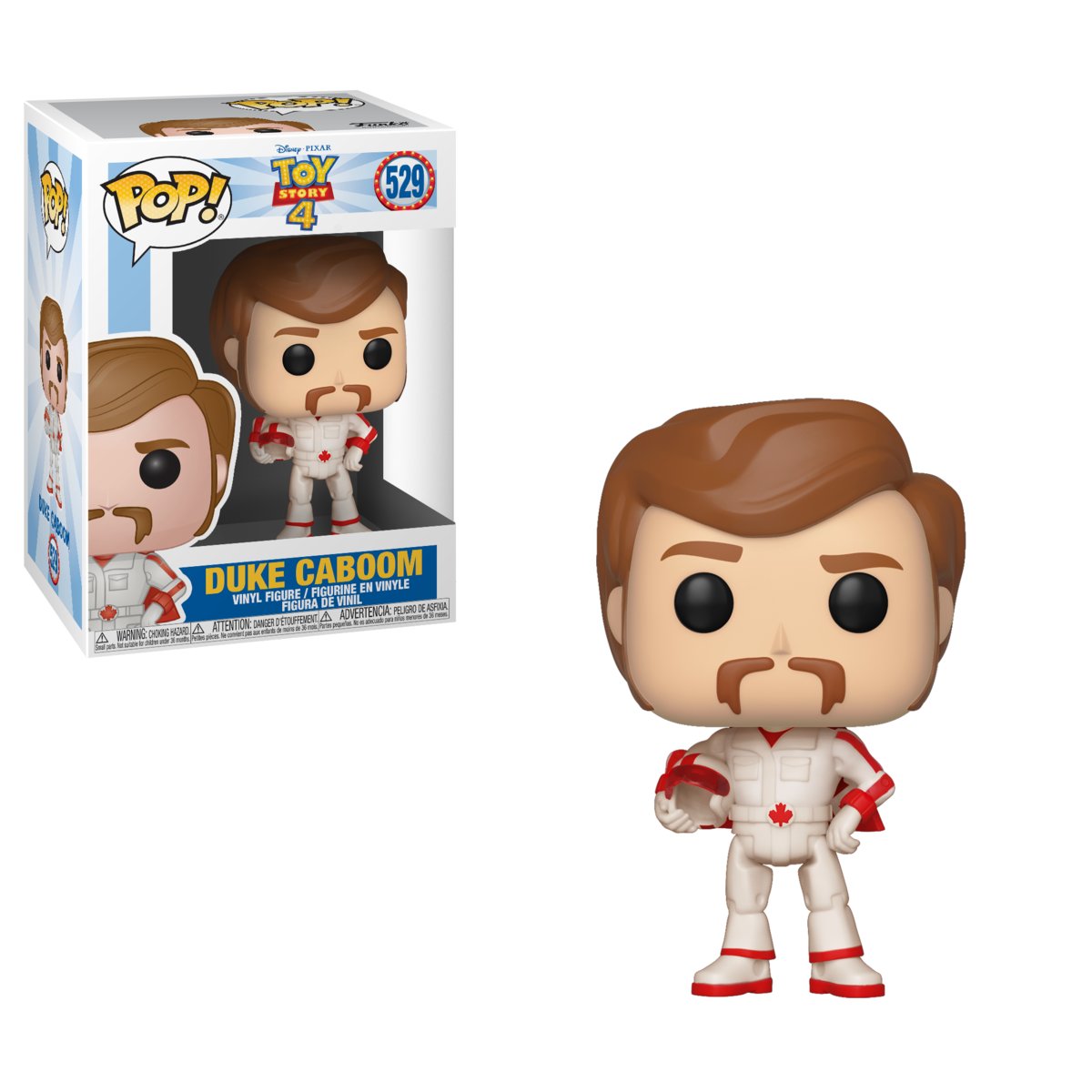 Funko POP! Disney Pixar, figurka kolekcjonerska, Toy Story, Duke Caboom, 529